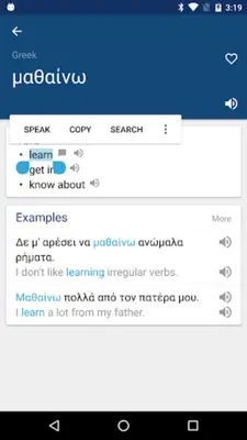 Dictionary android App screenshot 8